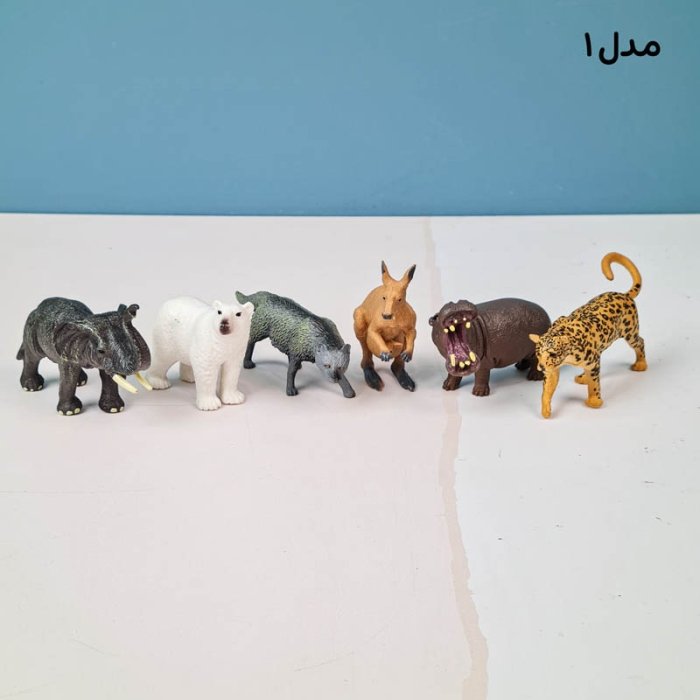 فیگور حیوانات جنگل 6 عددی کد 16088D