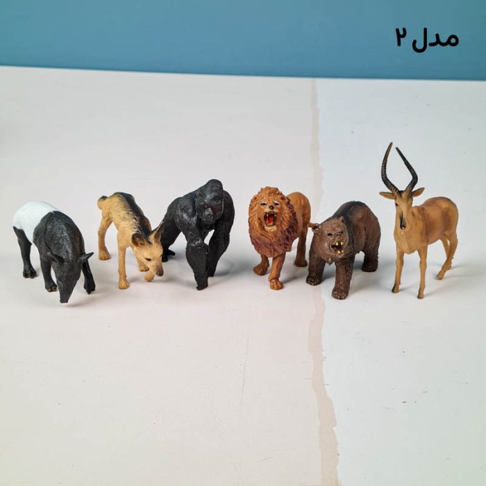 فیگور حیوانات جنگل 6 عددی کد 16088D