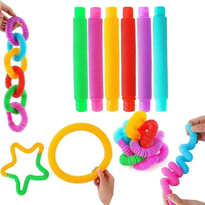 اسباب بازی لوله حسی چراغ دار تک عددی کد 7321490