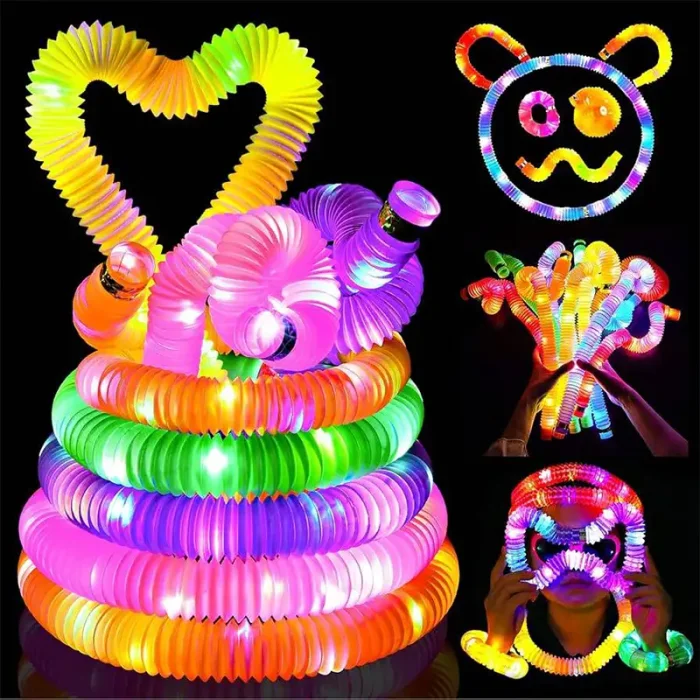 اسباب بازی لوله حسی چراغ دار تک عددی کد 7321490