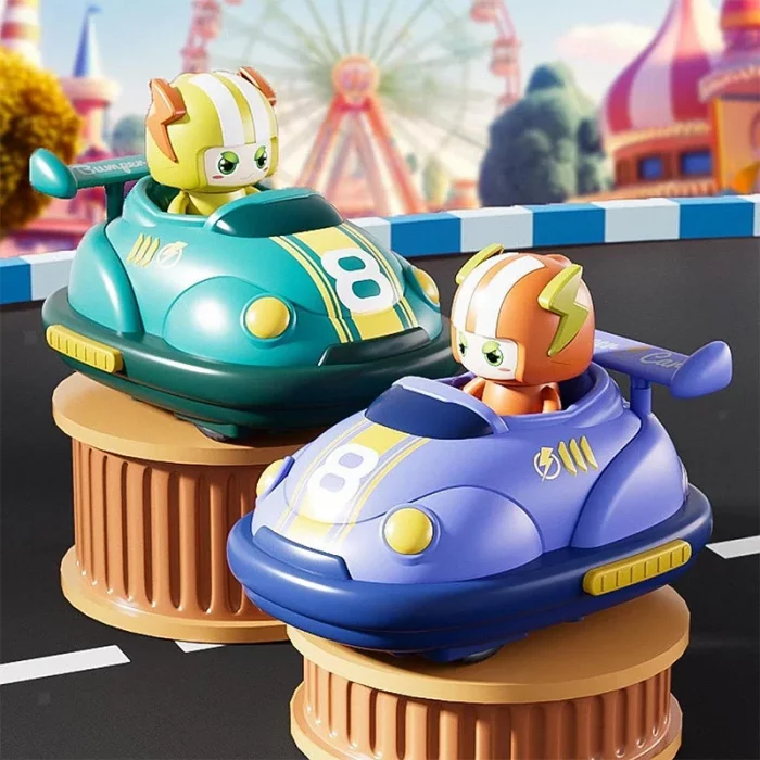 ماشین مبارز کنترلی مدل BUMPER CAR ست 2 عددی دودزا کد RQ3058A