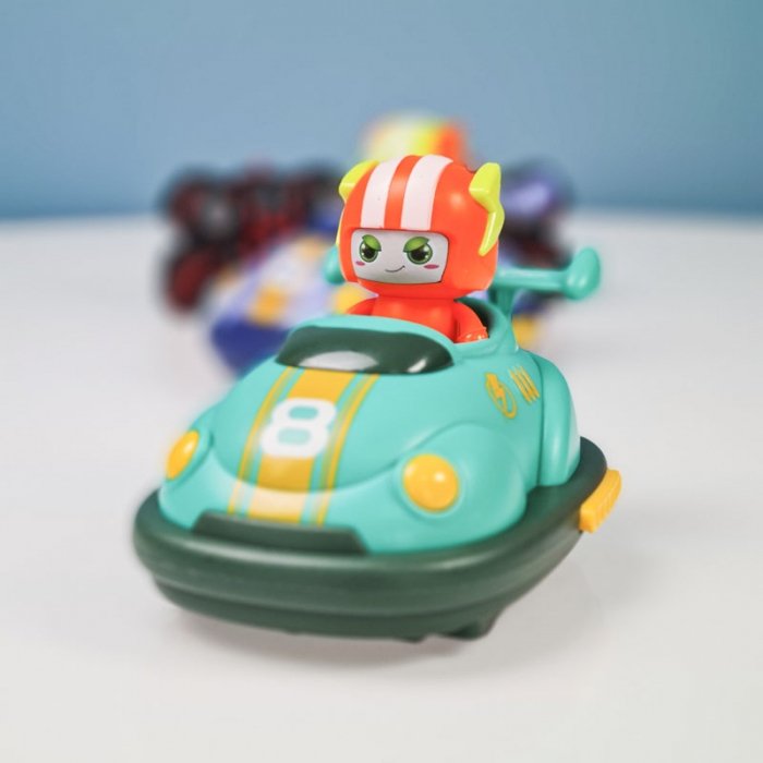 ماشین مبارز کنترلی مدل BUMPER CAR ست 2 عددی دودزا کد RQ3058A