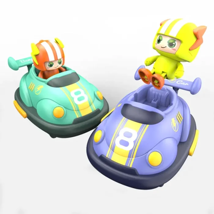 ماشین مبارز کنترلی مدل BUMPER CAR ست 2 عددی دودزا کد RQ3058A