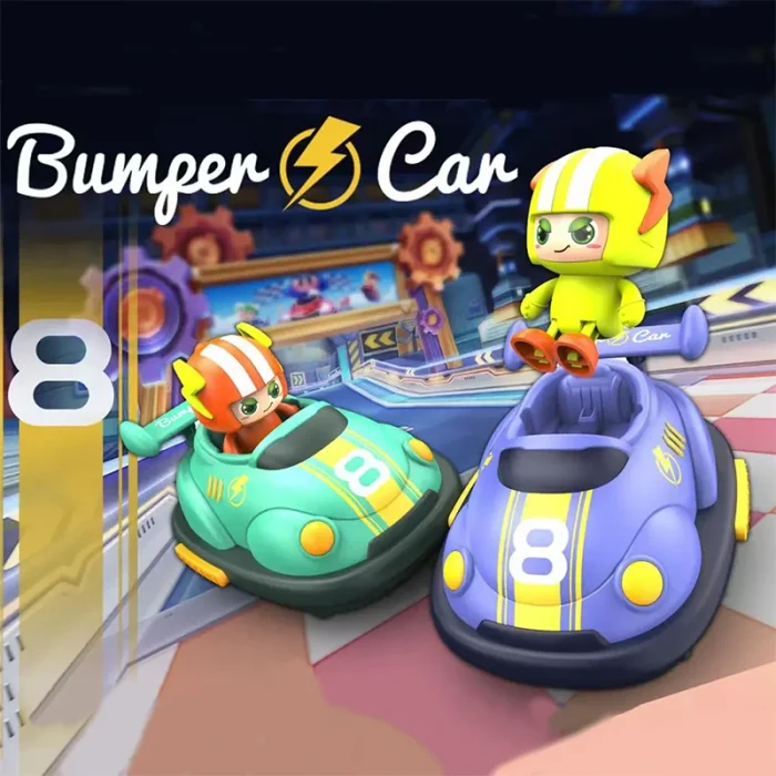 ماشین مبارز کنترلی مدل BUMPER CAR ست 2 عددی دودزا کد RQ3058A