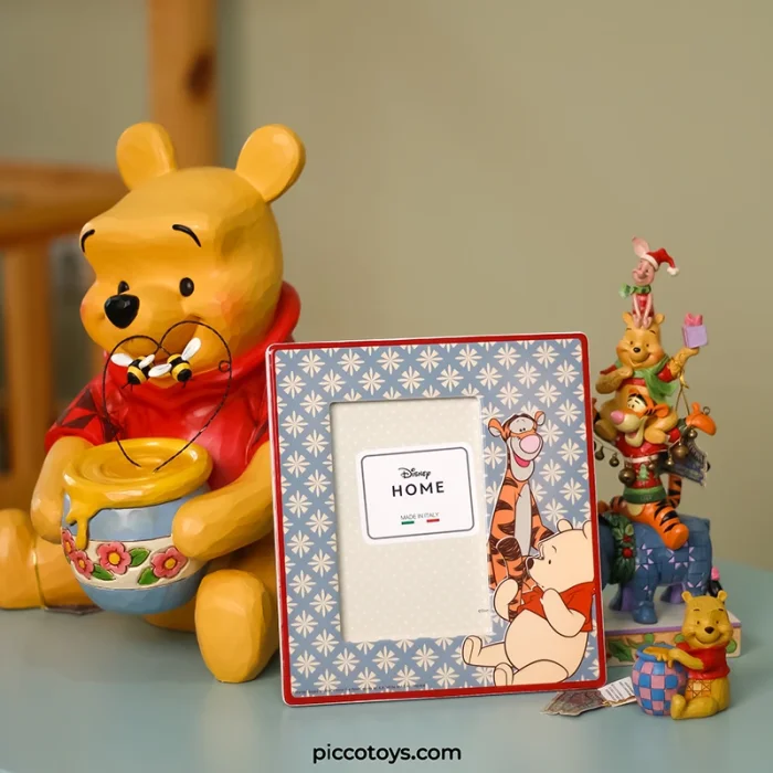 فیگور دیزنی کریسمس وینی پو Christmas Winnie the Pooh Stacked Up کد 6015005