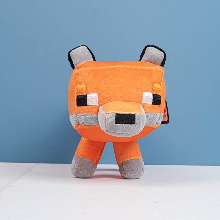 عروسک روباه ماینکرافت سایز کوچک Minecraft Bengt Fox کد AF100306