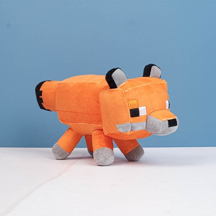 عروسک روباه ماینکرافت سایز کوچک Minecraft Bengt Fox کد AF100306