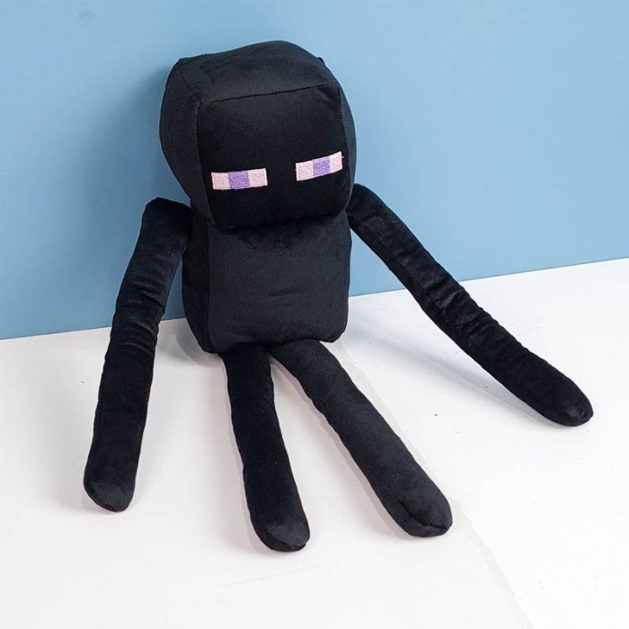 عروسک ماینکرافت اندرمن Minecraft Enderman سایز  متوسط کد AF100343