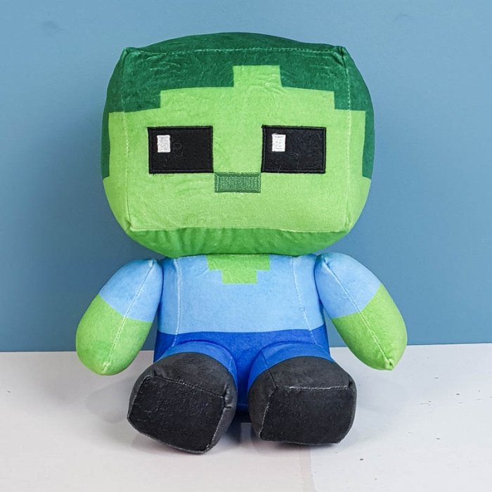 عروسک ماینکرافت زامبی  Minecraft zambi سایز متوسط کد AF100338