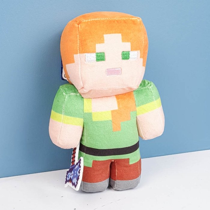 عروسک ماینکرافت الکس Minecraft Alex سایز کوچک کد P/AF100271/AL