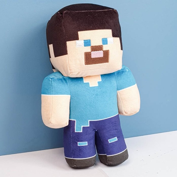 عروسک ماینکرافت استیو Minecraft Steve سایز متوسط کد AF100333