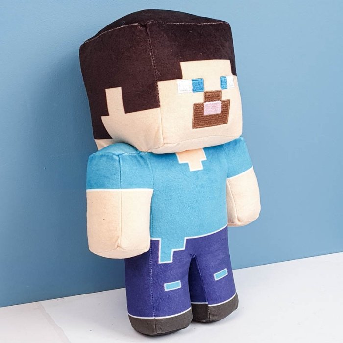 عروسک ماینکرافت استیو Minecraft Steve سایز متوسط کد AF100333