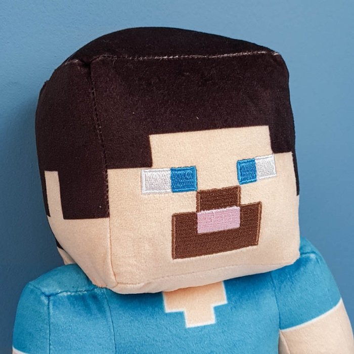عروسک ماینکرافت استیو Minecraft Steve سایز متوسط کد AF100333