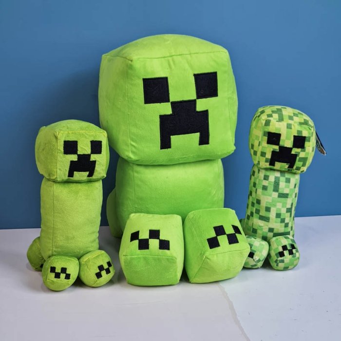 عروسک ماینکرافت کریپر Minecraft Creeper سایز متوسط کد AF100332