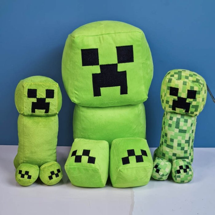 عروسک ماینکرافت کریپر Minecraft Creeper سایز متوسط کد AF100332