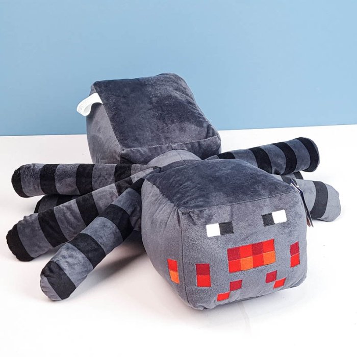 عروسک ماینکرافت پولیشی عنکبوت Minecraft Spider سایز بزرگ کد AF100274