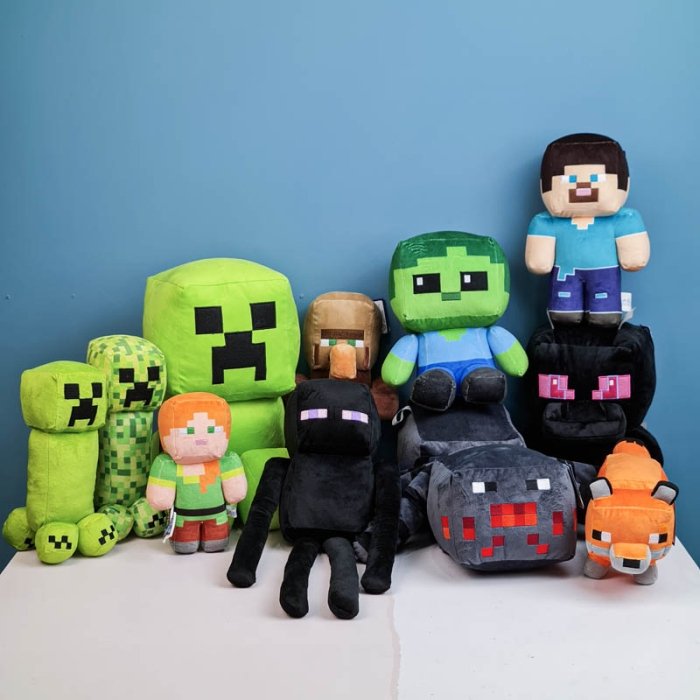 عروسک ماینکرافت پولیشی کریپر Minecraft Creeper سایز بزرگ کد AF100268