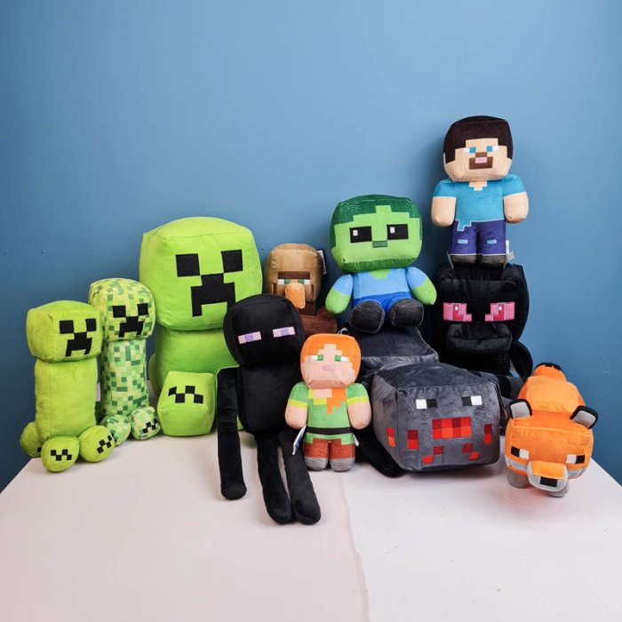 عروسک ماینکرافت پولیشی کریپر Minecraft Creeper سایز بزرگ کد AF100268