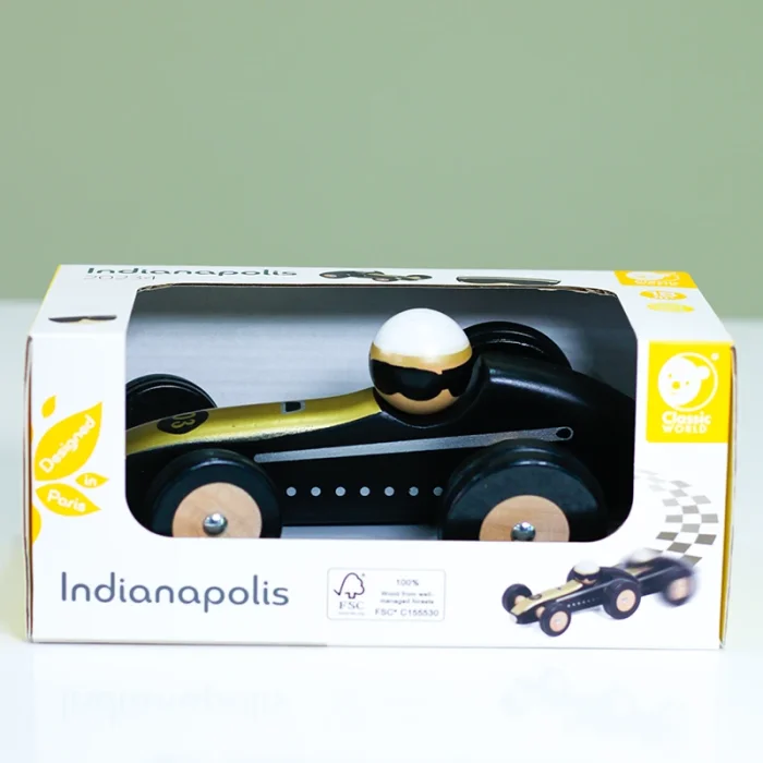 ماشین مسابقه چوبی کلاسیک ورلد مدل Indianapolis Classic World کد 20234