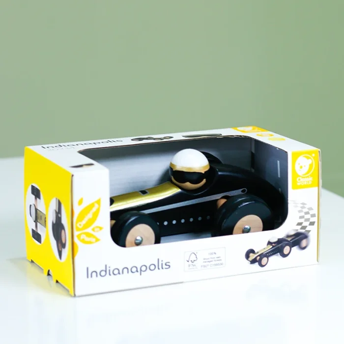 ماشین مسابقه چوبی کلاسیک ورلد مدل Indianapolis Classic World کد 20234