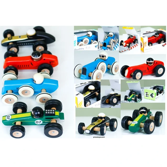 ماشین مسابقه چوبی کلاسیک ورلد مدل Indianapolis Classic World کد 20234