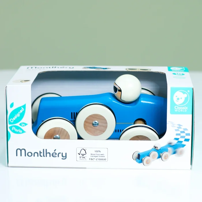 ماشین مسابقه چوبی کلاسیک ورلد مدل Montlhéry Classic World کد 20232