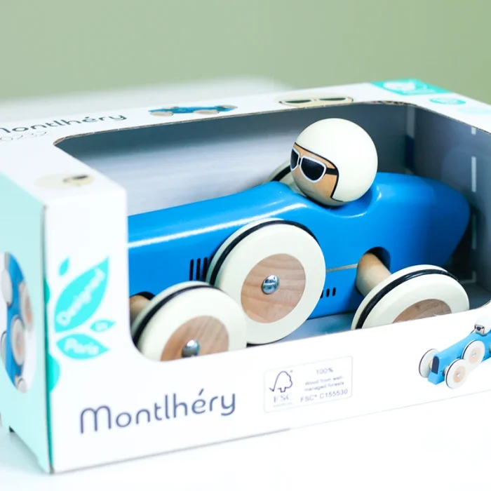 ماشین مسابقه چوبی کلاسیک ورلد مدل Montlhéry Classic World کد 20232