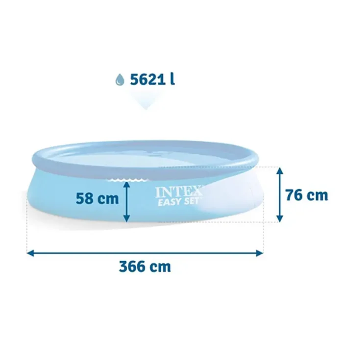 استخر پیش ساخته ایزی ست 366 اینتکس intex  کد 28130