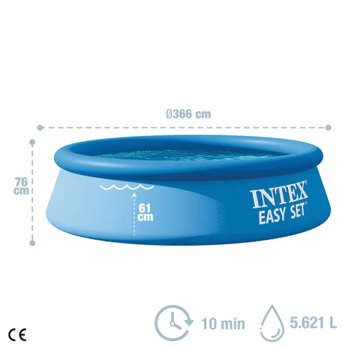 استخر پیش ساخته ایزی ست 366 اینتکس intex  کد 28130