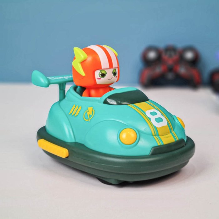 ماشین مبارز کنترلی مدل BUMPER CAR ست 2 عددی دودزا کد RQ3058A