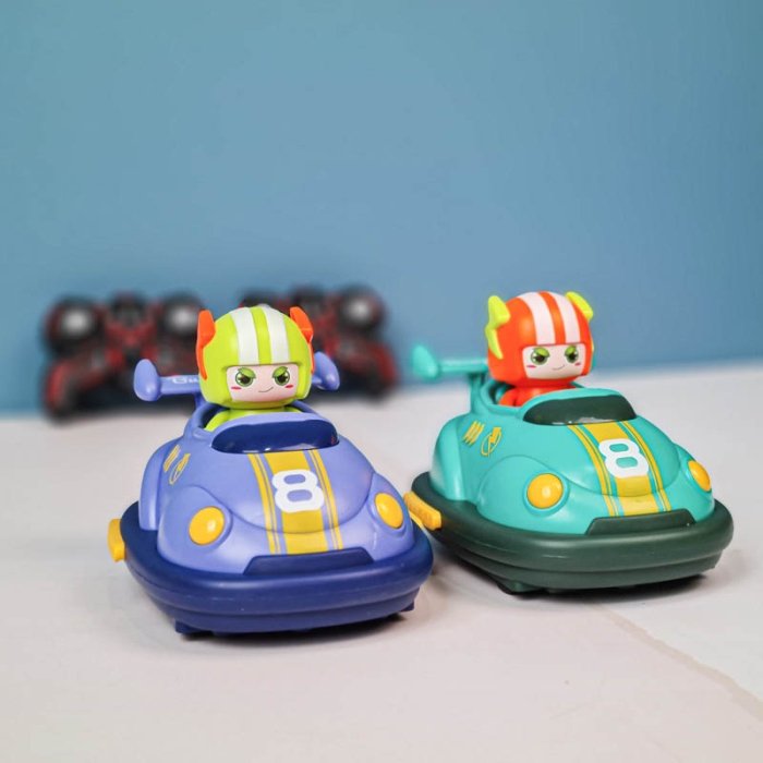 ماشین مبارز کنترلی مدل BUMPER CAR ست 2 عددی دودزا کد RQ3058A