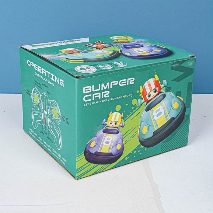 ماشین مبارز کنترلی مدل BUMPER CAR ست 2 عددی دودزا کد RQ3058A