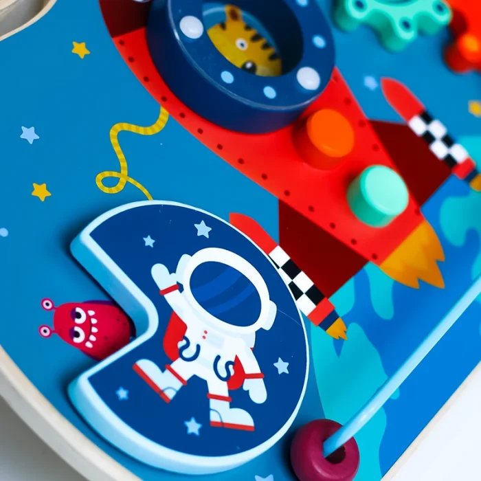 بیزی برد سفینه فضایی کلاسیک ورلد Rocket Busy Board Classic World کد 20170