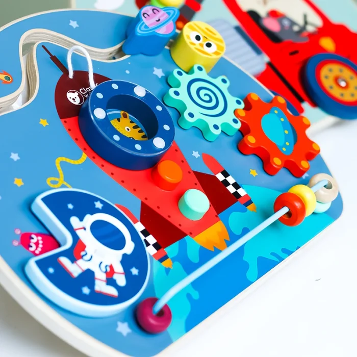 بیزی برد سفینه فضایی کلاسیک ورلد Rocket Busy Board Classic World کد 20170