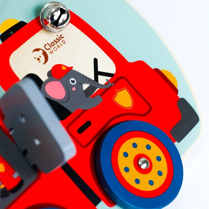 بیزی برد آتش نشانی کلاسیک ورلد Fire Engine Busy Board Classic World کد 20168