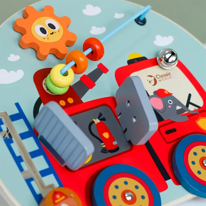 بیزی برد آتش نشانی کلاسیک ورلد Fire Engine Busy Board Classic World کد 20168