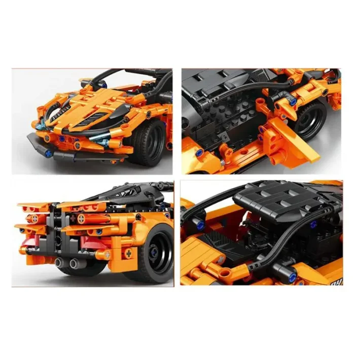 لگو ماشین مسابقه کنترلی  366 تکه مدل RACING کد 70004