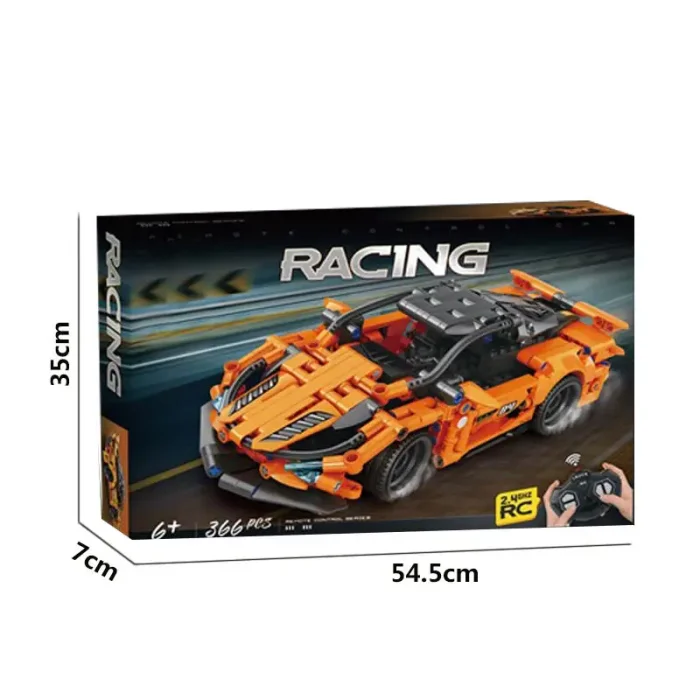 لگو ماشین مسابقه کنترلی  366 تکه مدل RACING کد 70004