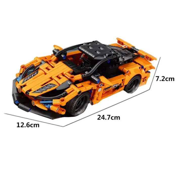 لگو ماشین مسابقه کنترلی  366 تکه مدل RACING کد 70004