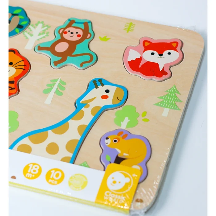 پازل چوبی حیوانات کلاسیک ورلد Classic World Animal Puzzle  کد 40069