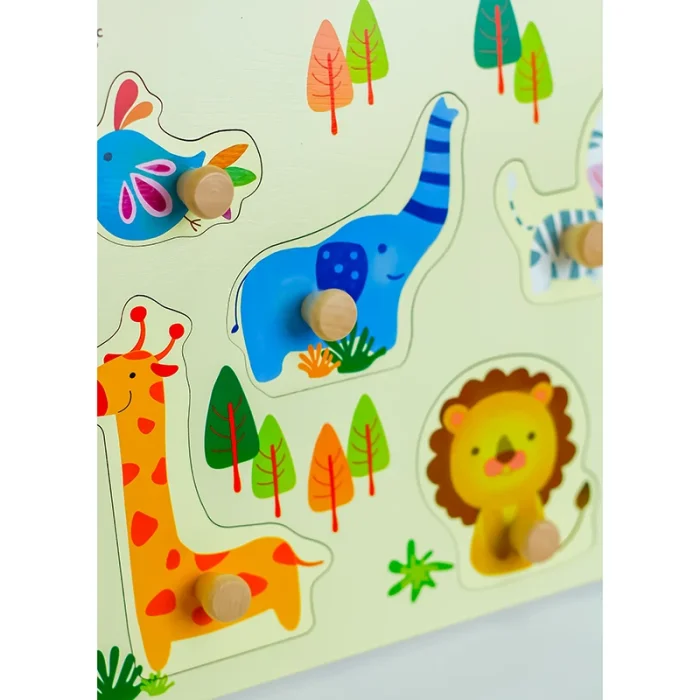 پازل چوبی کلاسیک ورلد مدل باغ وحش Classic World Zoo Puzzle  کد3617