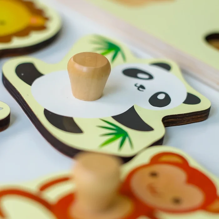 پازل چوبی کلاسیک ورلد مدل باغ وحش Classic World Zoo Puzzle  کد3617