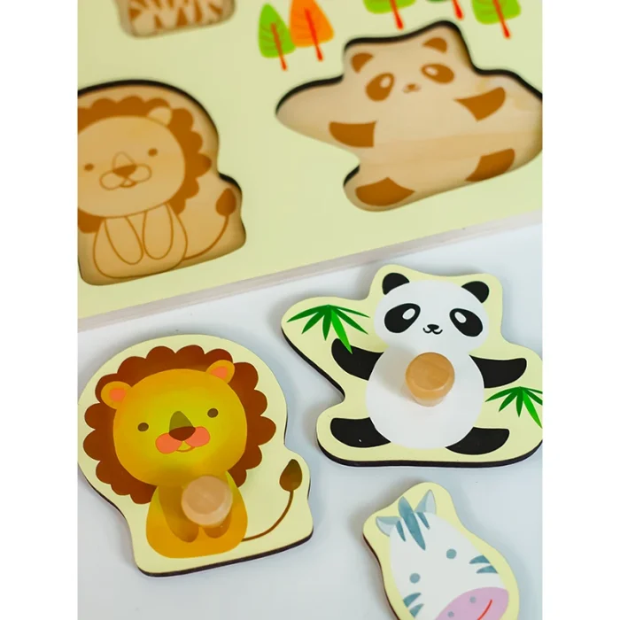 پازل چوبی کلاسیک ورلد مدل باغ وحش Classic World Zoo Puzzle  کد3617