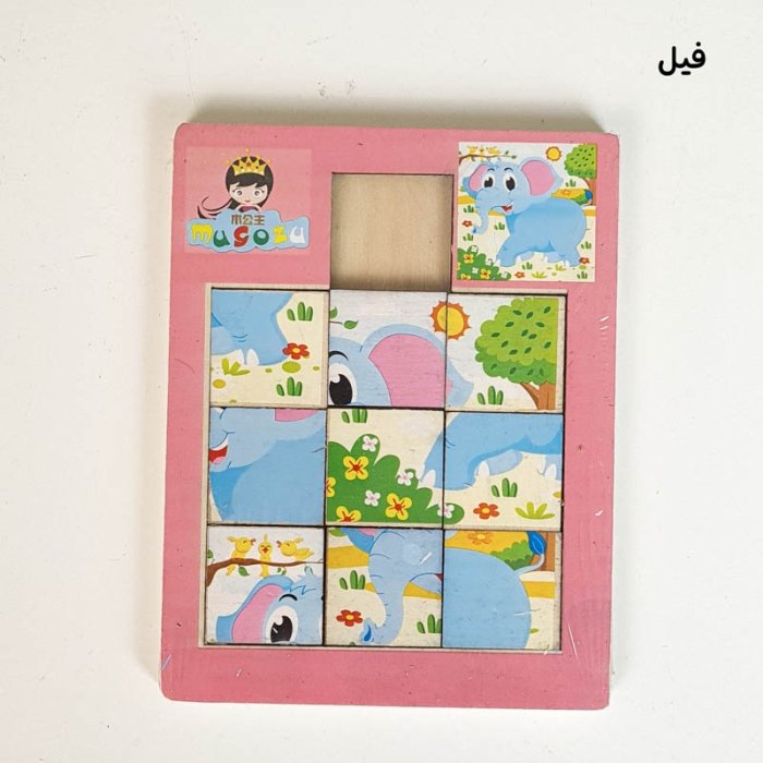 پازل چوبی موزاییکی ثابت کد 1382