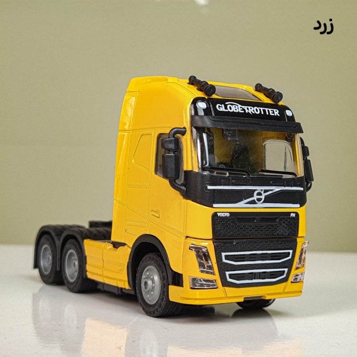 ماکت تریلی کشنده ولوو کد JS1118