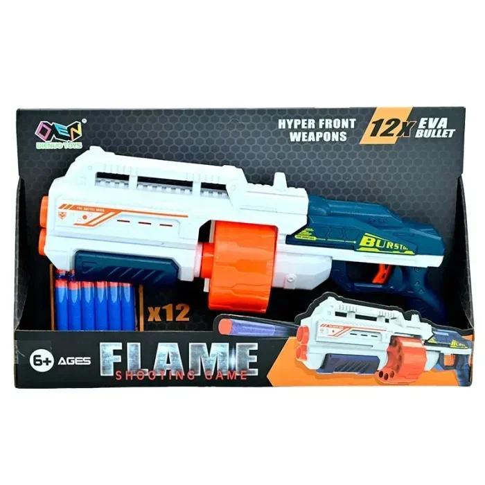 تفنگ اسباب بازی کودک مدل FLAME SHOOTING GAME کد Z11631