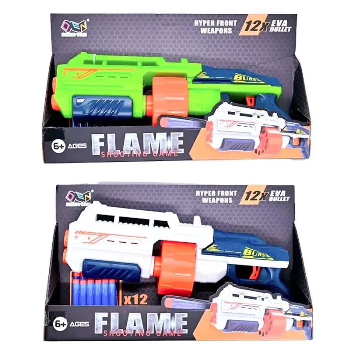 تفنگ اسباب بازی کودک مدل FLAME SHOOTING GAME کد Z11631