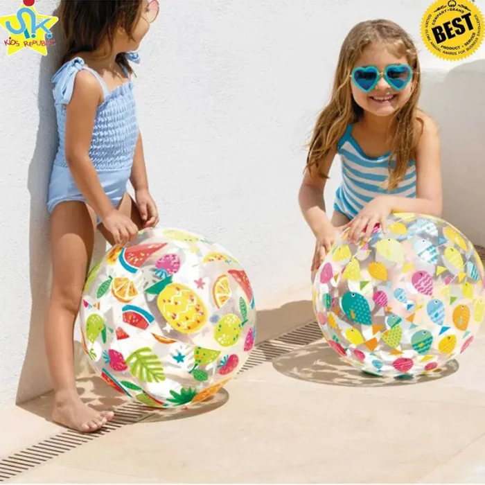 توپ بادی کودک اینتکس Intex طرح دریا کد P/59040/DA