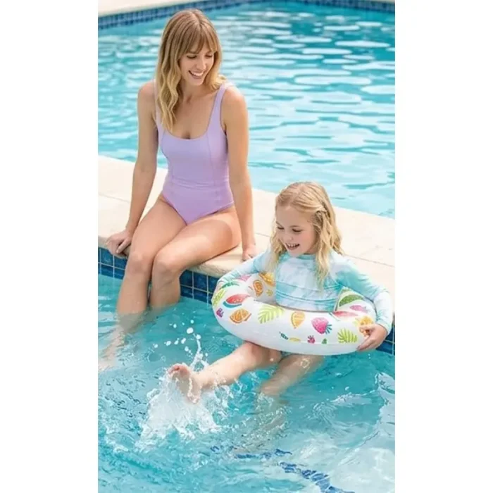 حلقه شنا بادی اینتکس intex طرح هاوایی کد P/59230/D