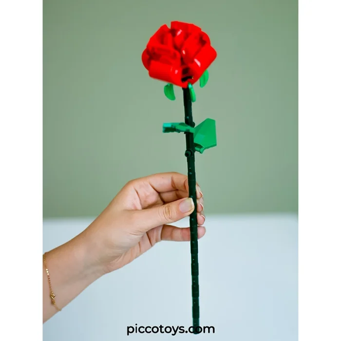 لگو آیکون مدل گل شاخه ای 95 تکه مدل رز کد 601280A